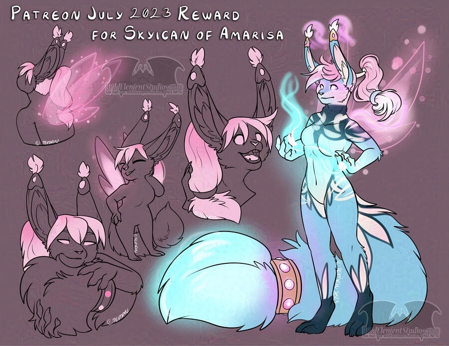 Skyican Sketch Page (glazed)