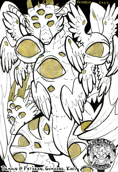 Inks &amp; metallic paint