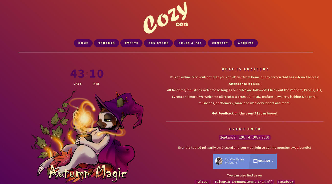 Sept 2020 Website Screenshot