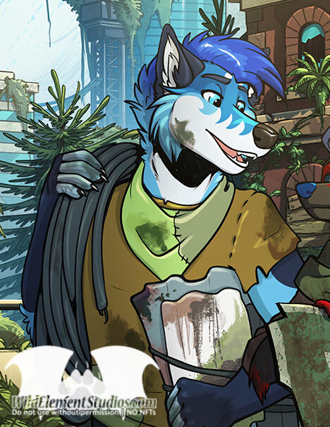 VF2023 Conbook Cover Collab: Rahne