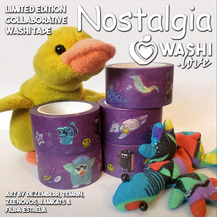 washi.love washi tape 90&#39;s nostalgia