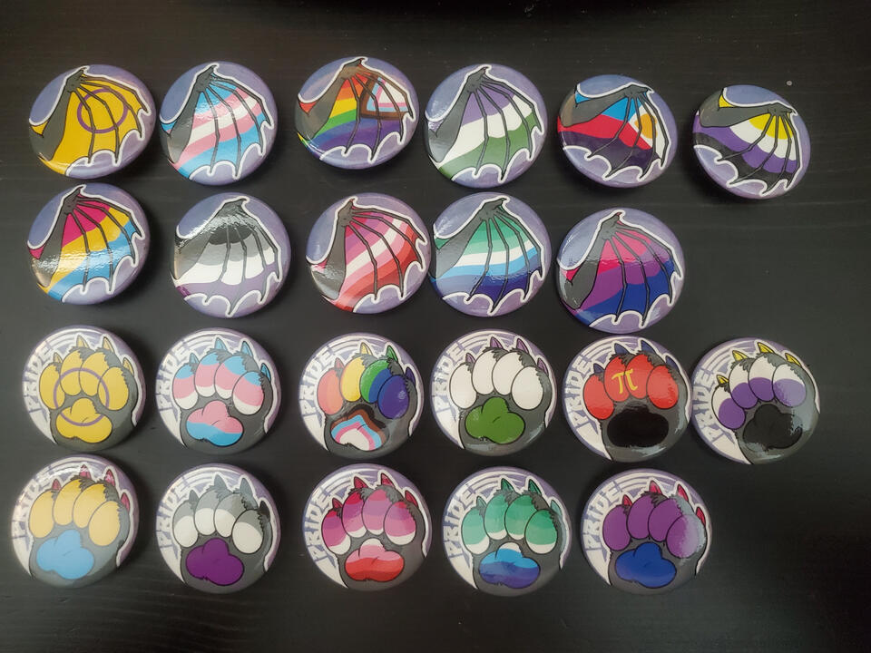 Pride Button Pins