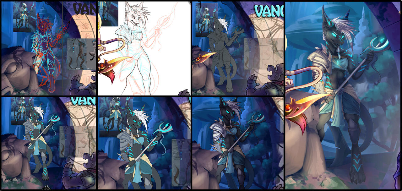 2016 Cover Art Progress