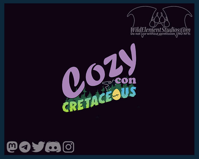 Logo: CozyCon Online - 2024 Theme