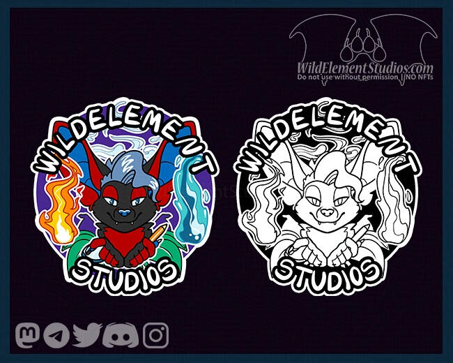Logo: WildElement Studios Redesign 2024 Logo: WildElement Studios Redesign 2024