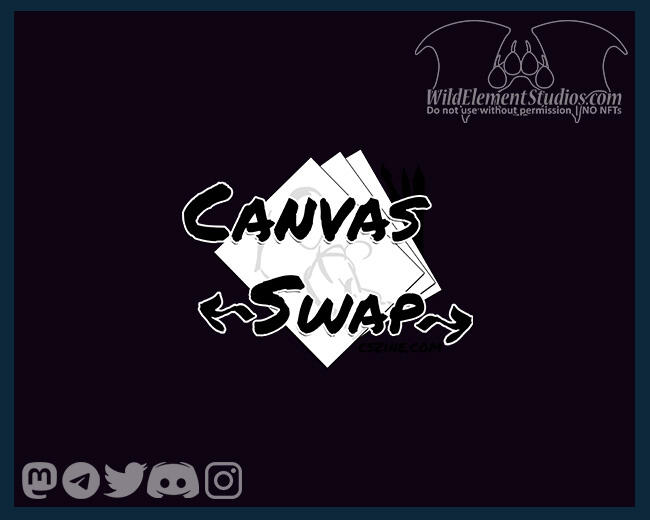 Logo: Canvas Swap Zine Logo: Canvas Swap Zine