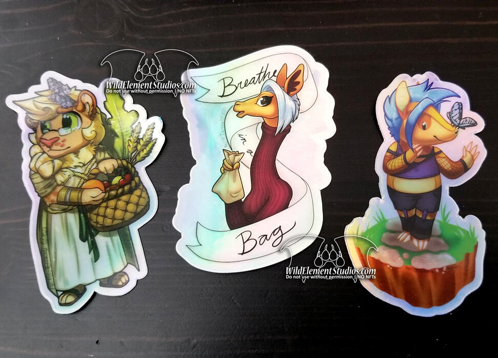 Holographic Stickers