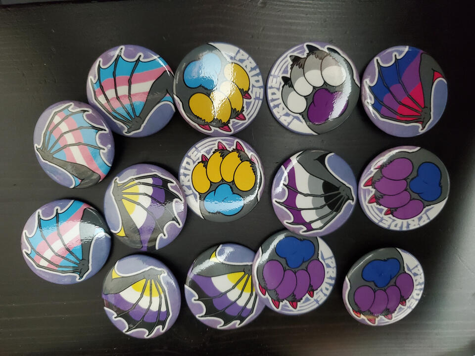 Pride Button Pins
