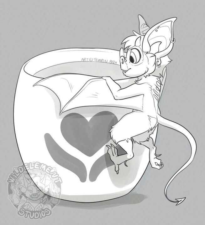 Inkblot Art Drive Sketch