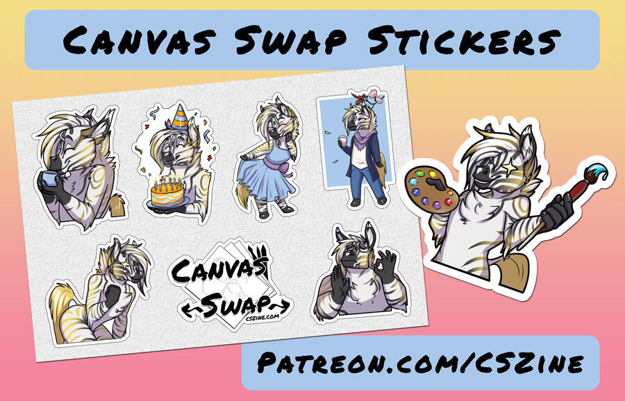 Merch Designs - Art and Sticker/Sheet