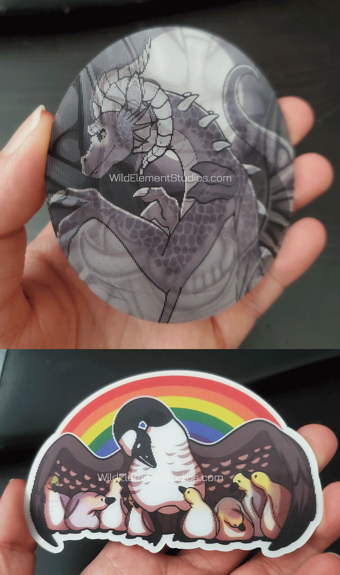 Lenticular Stickers