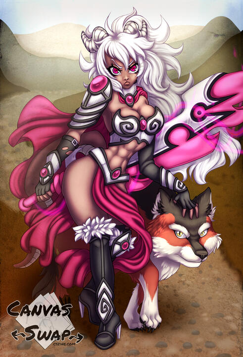 COLLAB CSZine #1 - Sketch by Memokkeen, Inks by Nanz, Colours by Temrin