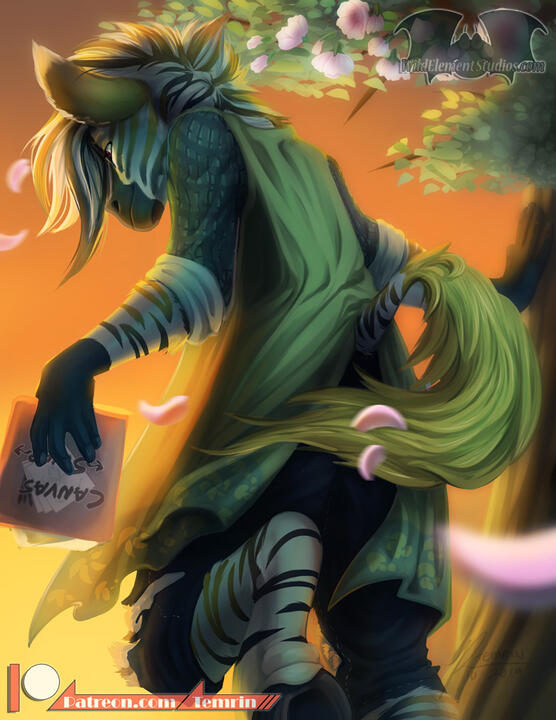 Zinnie Sunset Promo Print