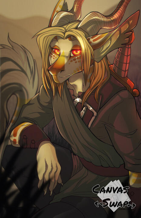 COLLAB CSZine #1 - Sketch by Temrin, Inks by Memokkeen, Colours by Nanz