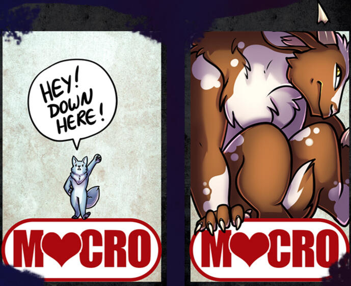Micro & Macro Premade Badges